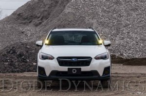 Subaru XV Crosstrek LED Light Pods - Diode Dynamics - Stage Series 2in - White - `18-`23